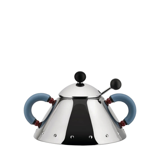 Alessi Michael Graves Sugar Bowl Blue