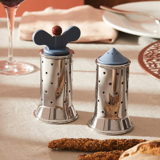 Alessi Michael Graves Salzstreuer Blau