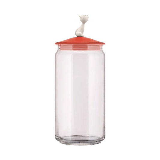 Alessi Mio Voorraadpot Rood 1,5 L