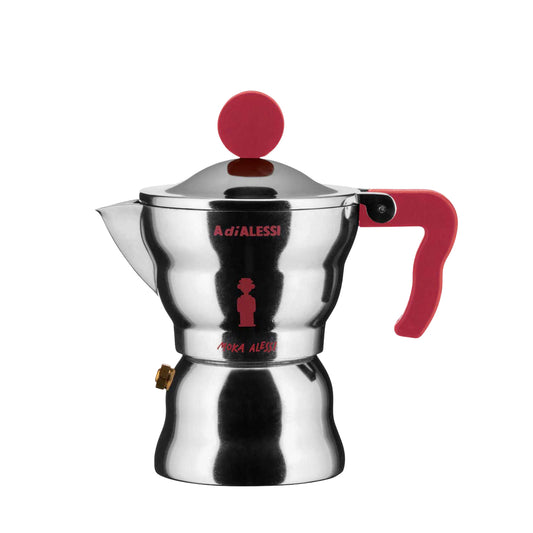 Alessi Moka Perculator 1 Kops Rood