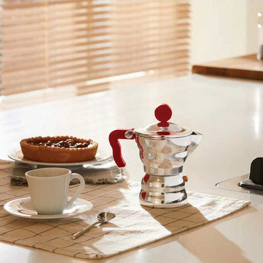 Alessi Moka Perculator 1 Kops Rood