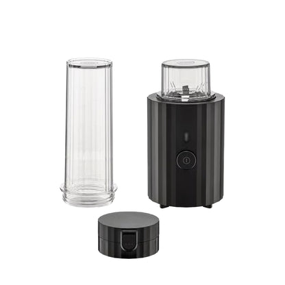 Alessi Plissee-Blender, Schwarz, Klein