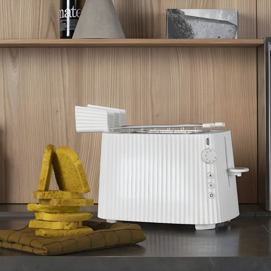 Alessi Plissé Broodrooster Wit