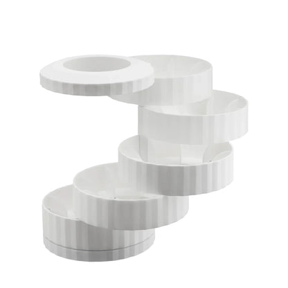 Alessi Plissé Koffiecapsulehouder Wit