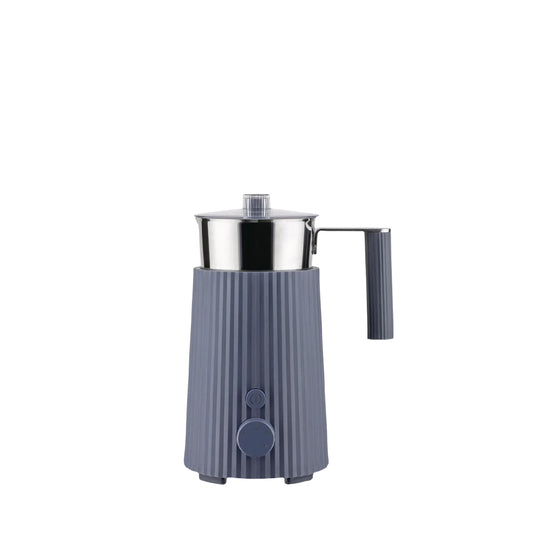 Alessi Plissé Melkopschuimer Grijs