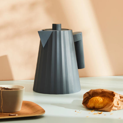 Alessi Pleated Kettle Gray 100cl