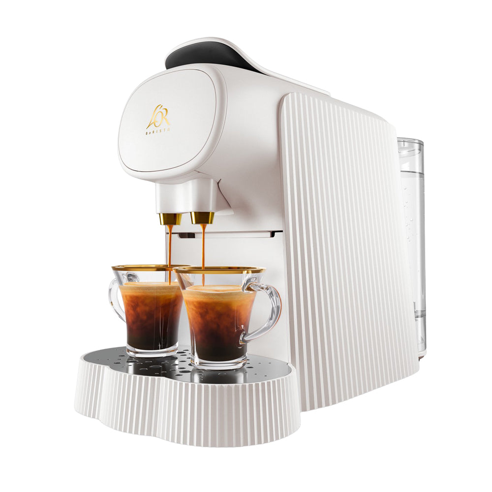 Alessi Plissee X L'Or Kaffeemaschinen-Tassen Weiß