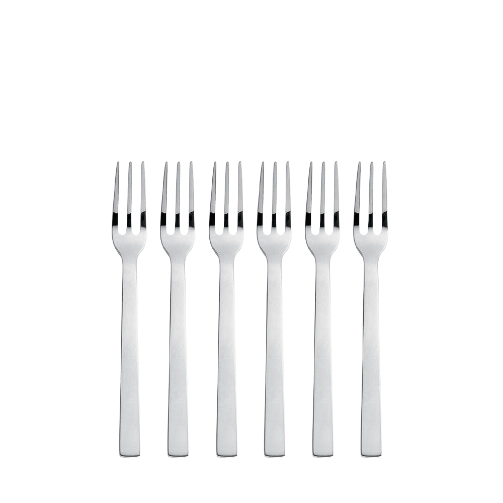 Alessi Santiago Dessertgabeln, 6 Stück