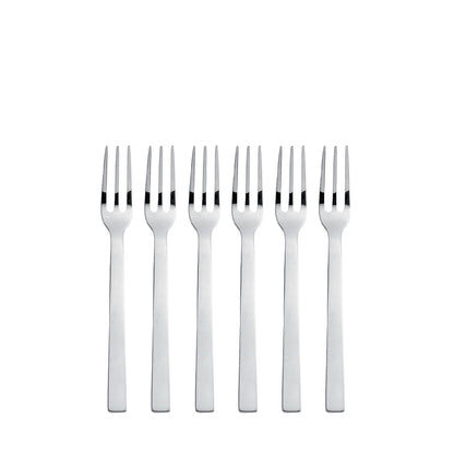 Alessi Santiago Dessertgabeln, 6 Stück