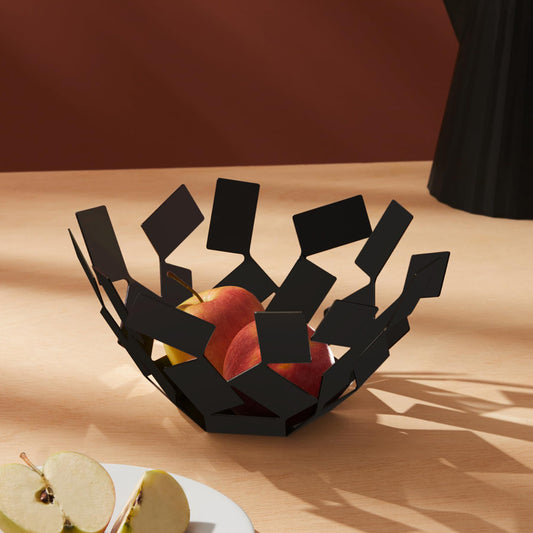 Alessi Stanza Dello Fruitschaal Zwart 27 cm