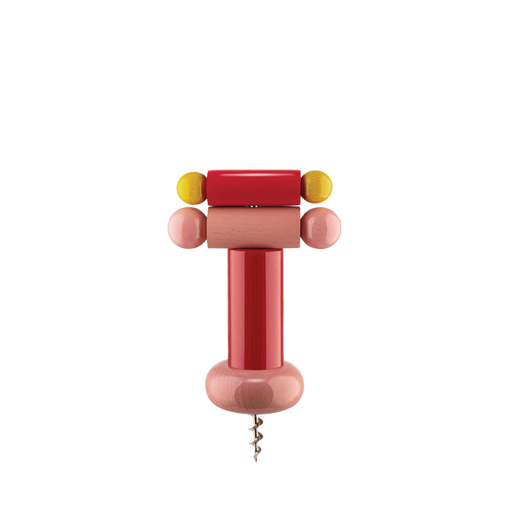 Alessi Twergi Korkenzieher Rot
