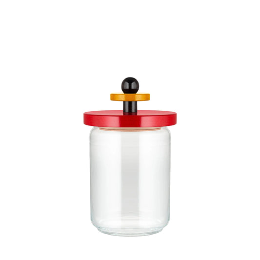 Alessi Twergi Voorraadpot Rood 100 cl