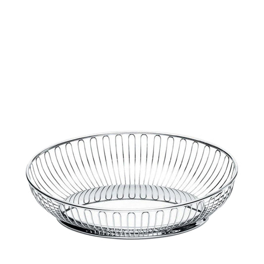 Alessi Ufficio Tecnico Brot-/Obstschale Edelstahl 28 cm