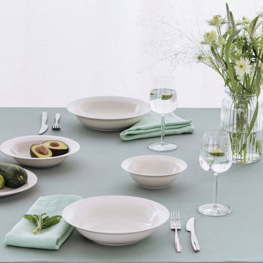 Arabia Arctica Diep Bord Wit 24 cm