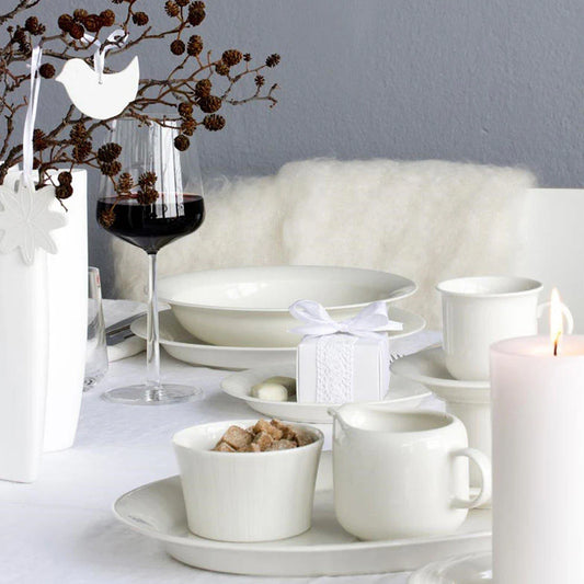 Arabia Arctica Theeschotel Wit 16 cm