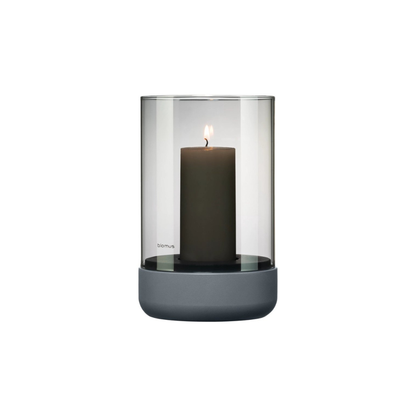 Blomus Calma Laterne Edelstahl Rauch