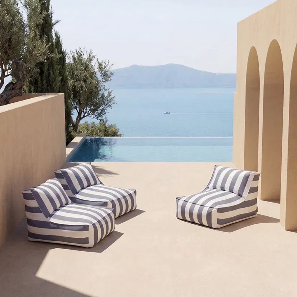 Blomus Stay Lounge Zitzak Key Largo/Lily White