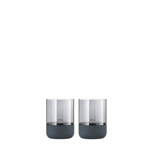 Blomus Calma Windlicht Smoke 2 Stuks Extra Small