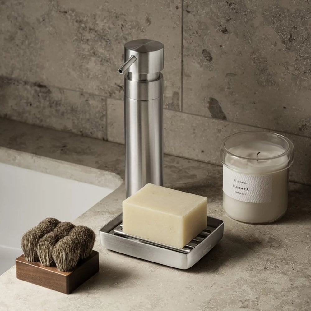 Blomus Duo Seifenspender Edelstahl