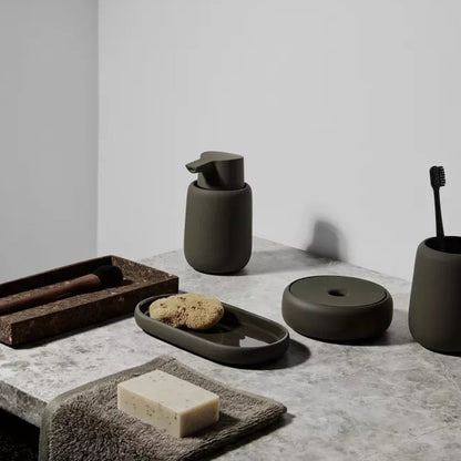 Blomus Sono Zahnbürstenbecher Schwarz