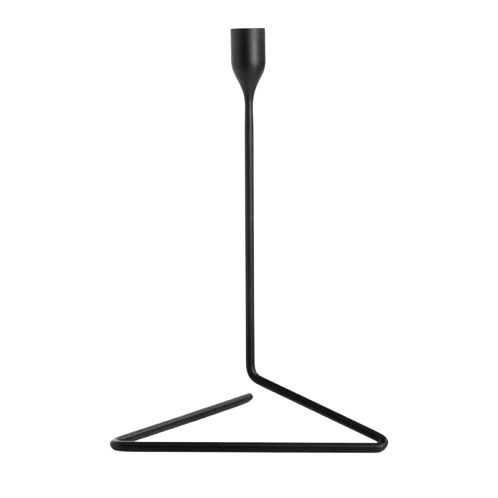 Puzzle-Kerzenhalter „Born in Sweden“, schwarz, groß