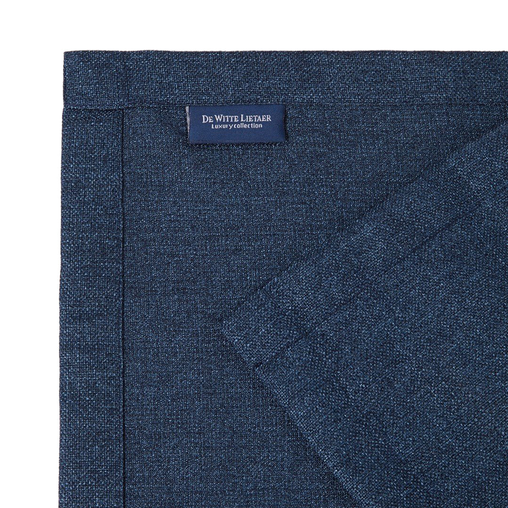 De Witte Lietaer Gibson Tafelloper Midnight Blue 145 x 50 cm