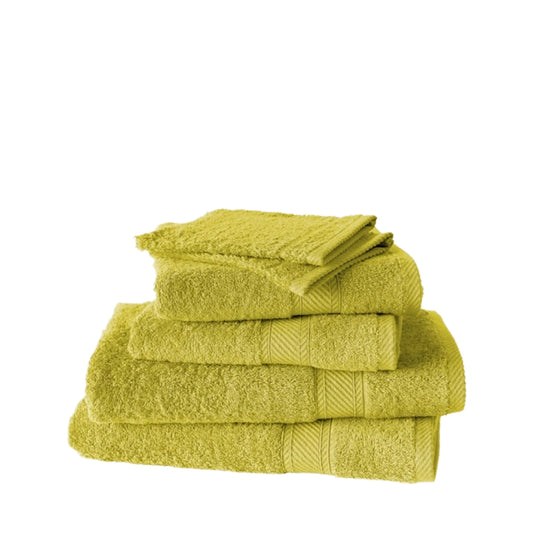 De Witte Lietaer Hélène Badtextielset Warm Olijf 6-Delig