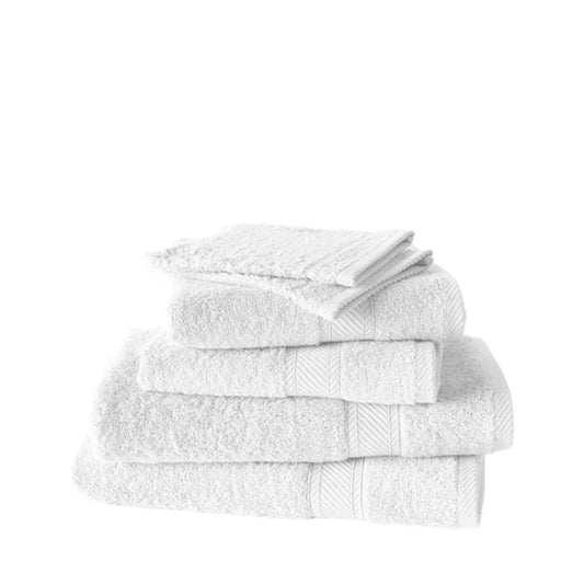 De Witte Lietaer Hélène Badtextielset Wit 6-Delig