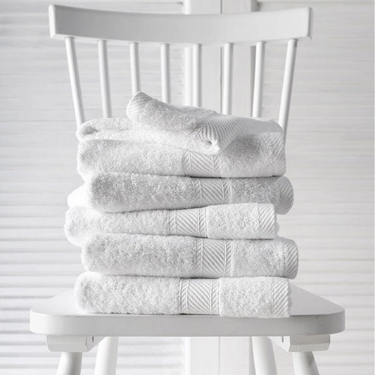 De Witte Lietaer Hélène Badtextielset Wit 6-Delig