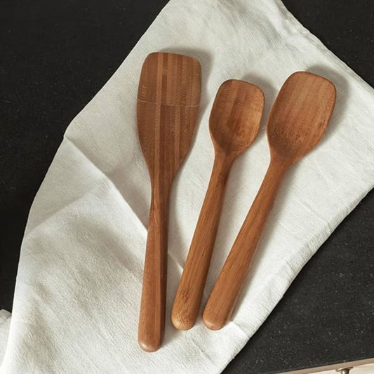 Eva Solo Nordic Kitchen Houten Spatel Set 3-Delig