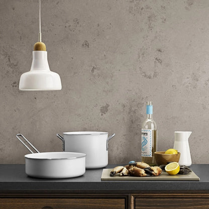 Eva Solo White Line Kochpfanne, Weiß, 3,8 l, 20 cm