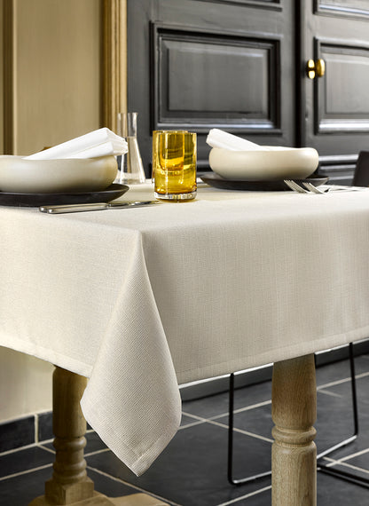 De Witte Lietaer Gibson Tafelkleed Beige 145 x 220 cm