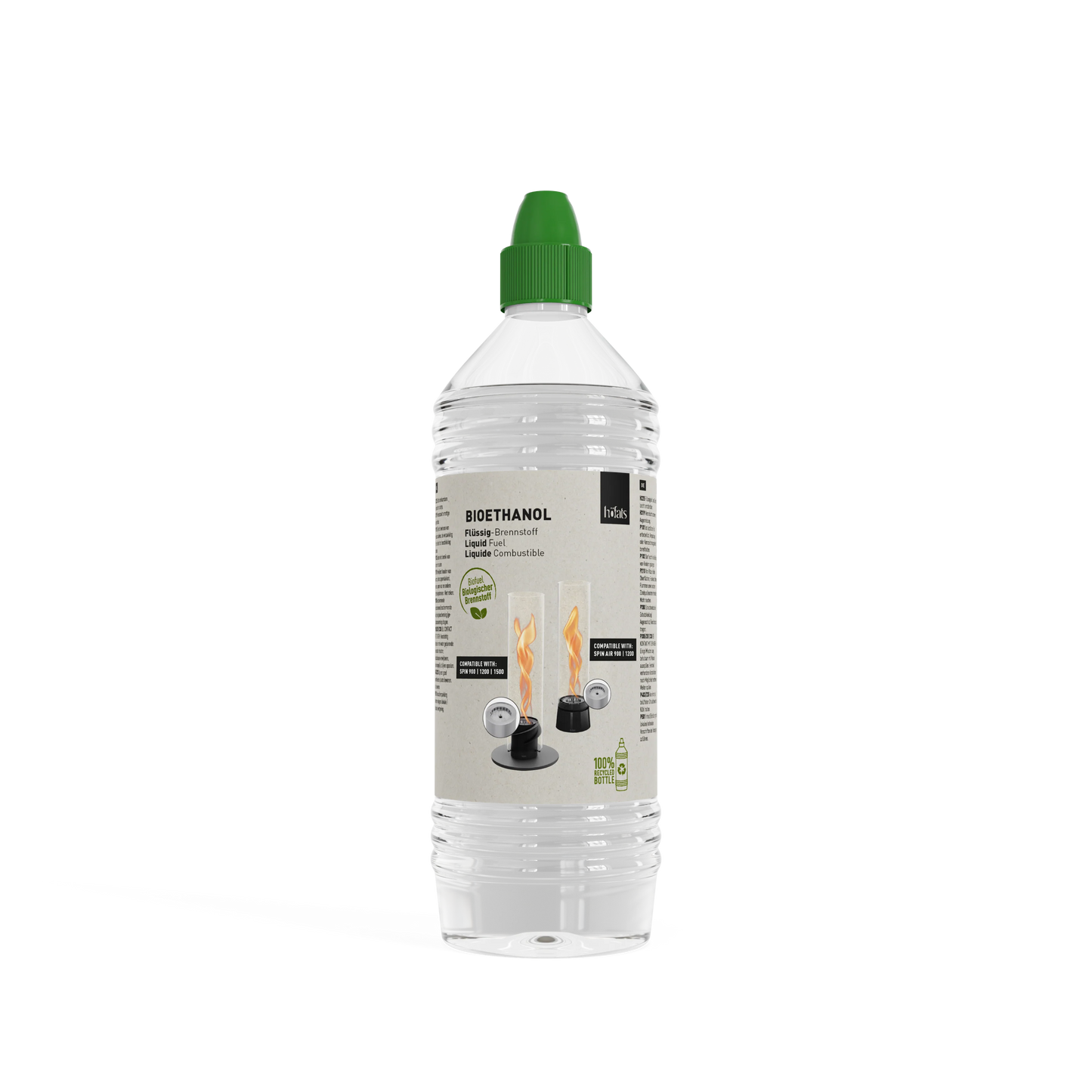 Höfats Bio Ethanol Fles 1 L t.b.v. Circle