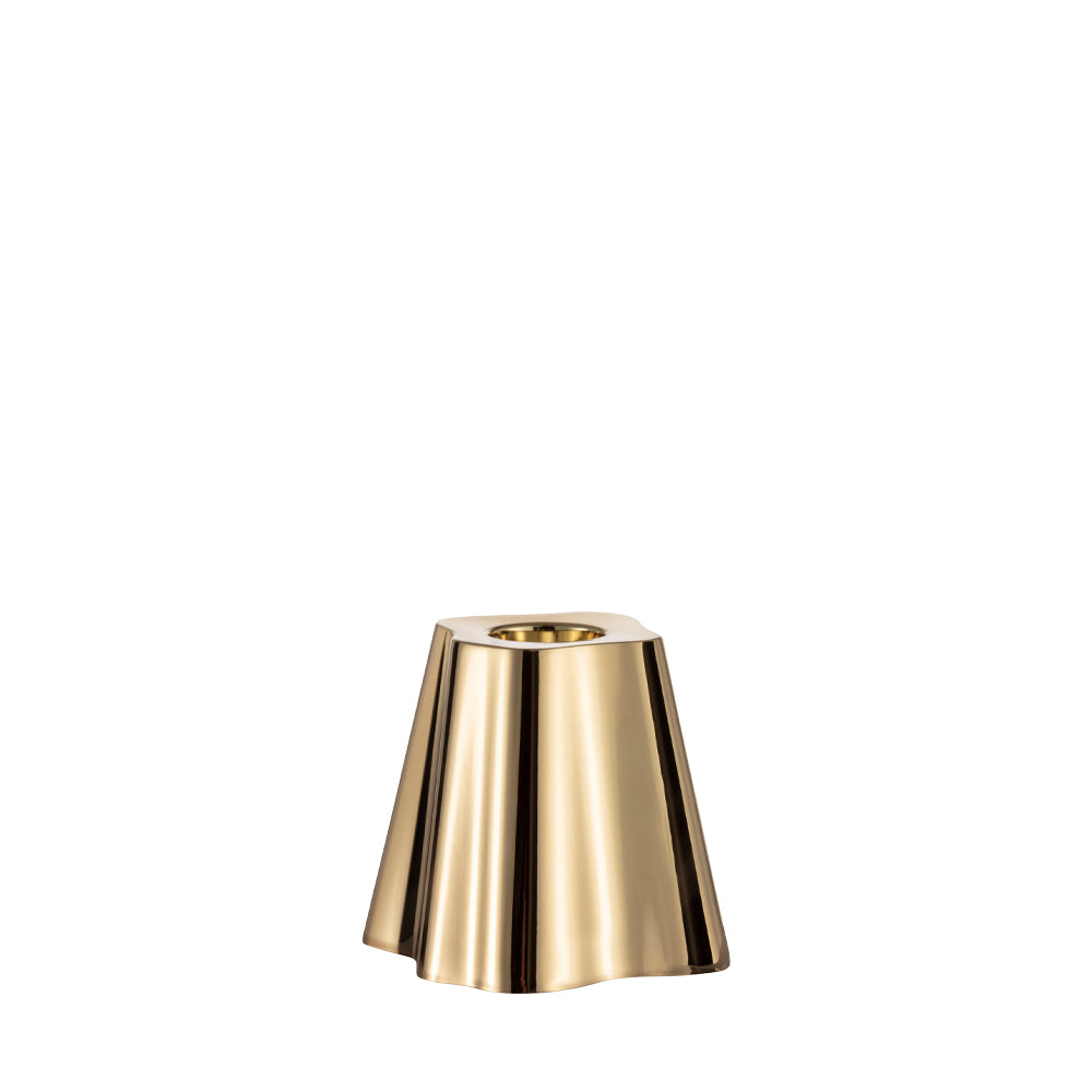 Iittala Aalto Kerzenhalter Messing 65 mm