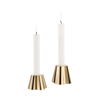 Iittala Aalto Kaarsenstandaard Set Messing