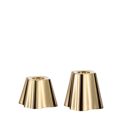 Iittala Aalto Kaarsenstandaard Set Messing