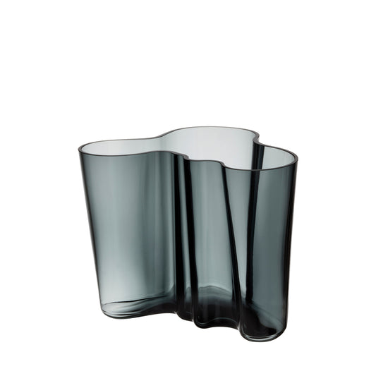 Iittala Alvar Aalto Vaas Donkergrijs 16 cm