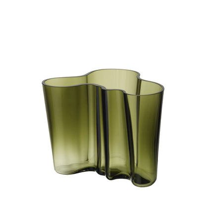 Iittala Alvar Aalto Vaas Mosgroen 16 cm
