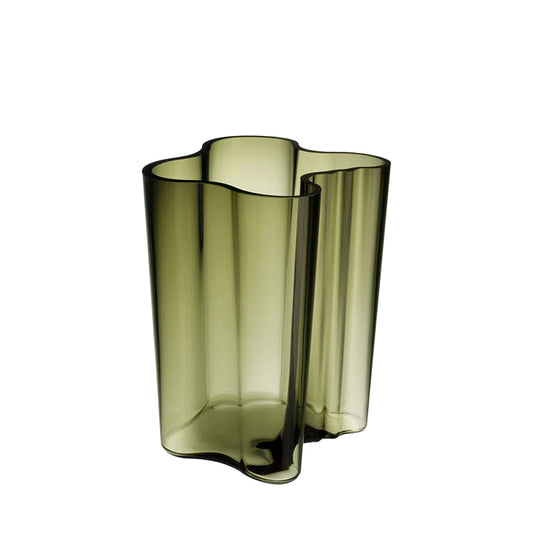 Iittala Alvar Aalto Vaas Mosgroen 18,1 cm