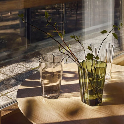 Iittala Alvar Aalto Vase Moosgrün 18,1 cm
