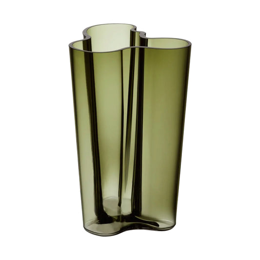 Iittala Alvar Aalto Vaas Mosgroen 25,1 cm