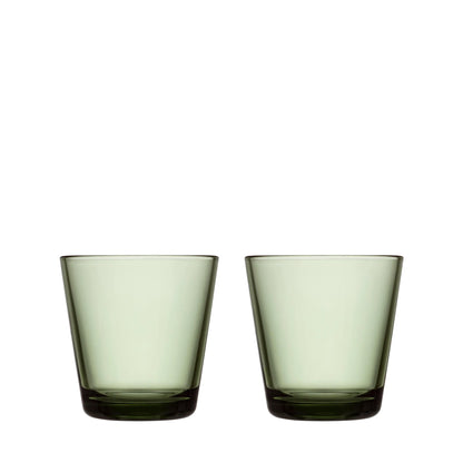 Iittala Kartio Glas Pine Green 21 cl 2 Stuks