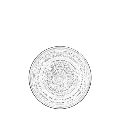 Iittala Kastehelmi Gebäckteller, transparent, 17 cm