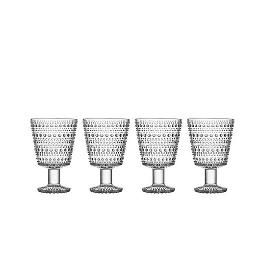 Iittala Kastehelmi Glas Helder 26 cl 4 Stuks