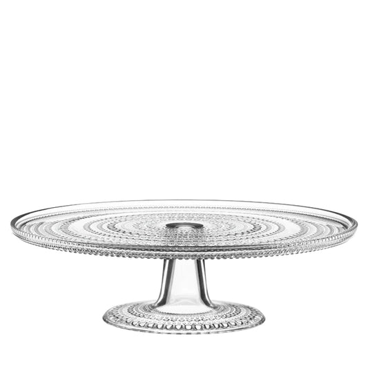 Iittala Kastehelmi Taartschaal Op Voet Helder 31,5 cm