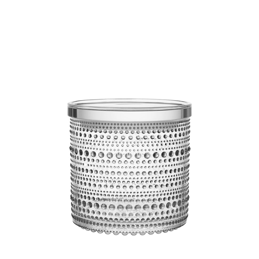 Iittala Kastehelmi Vorratsdose, transparent, mittelgroß