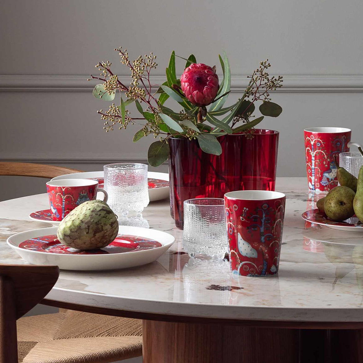 Iittala Taika Ontbijtbord Rood 22 cm