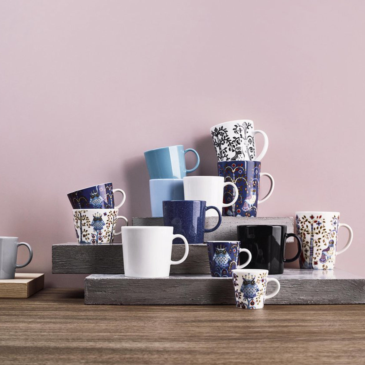 Iittala Taika Koffie Schotel Zwart 15 cm