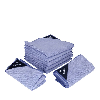 Klud Microvezel Vaatdoekjesset Blue 7 Stuks