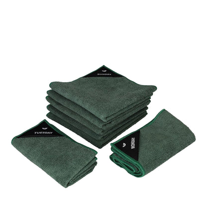 Klud Mikrofaser-Geschirrtuchset Grün 7-teilig